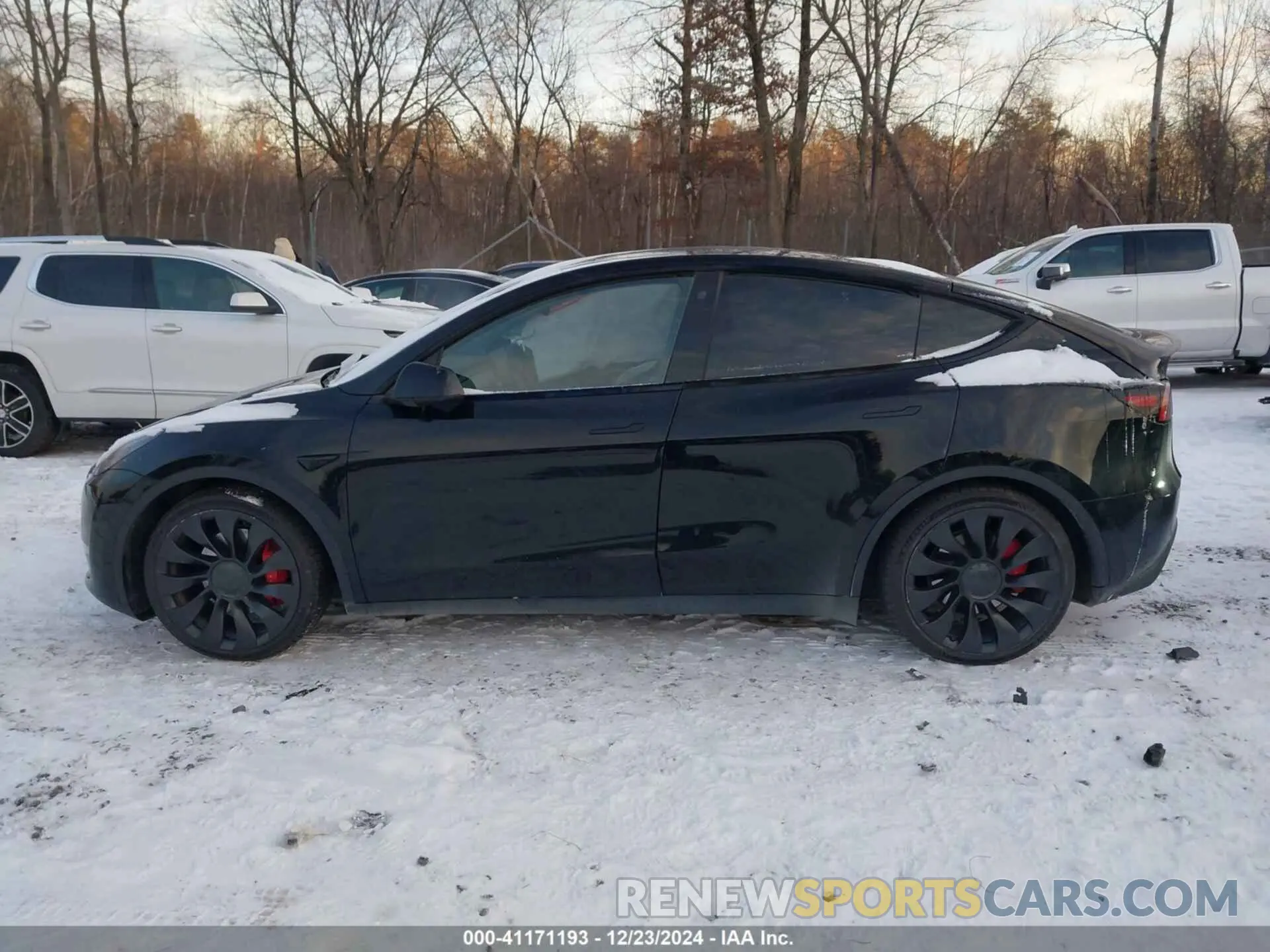 13 fotografías del automóvil dañado 7SAYGDEFXNF519555 TESLA MODEL Y 2022