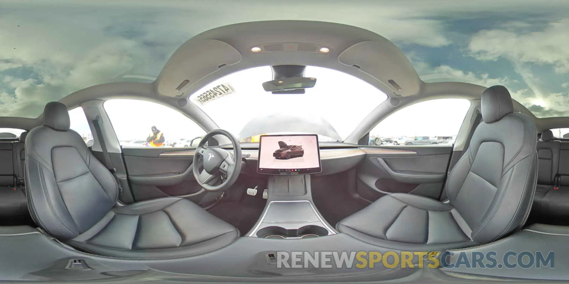 13 fotografías del automóvil dañado 7SAYGDEFXNF536162 TESLA MODEL Y 2022