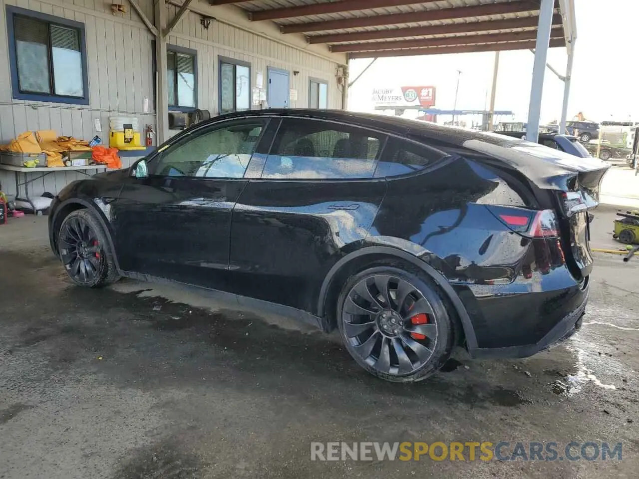 2 fotografías del automóvil dañado 7SAYGDEFXNF554631 TESLA MODEL Y 2022