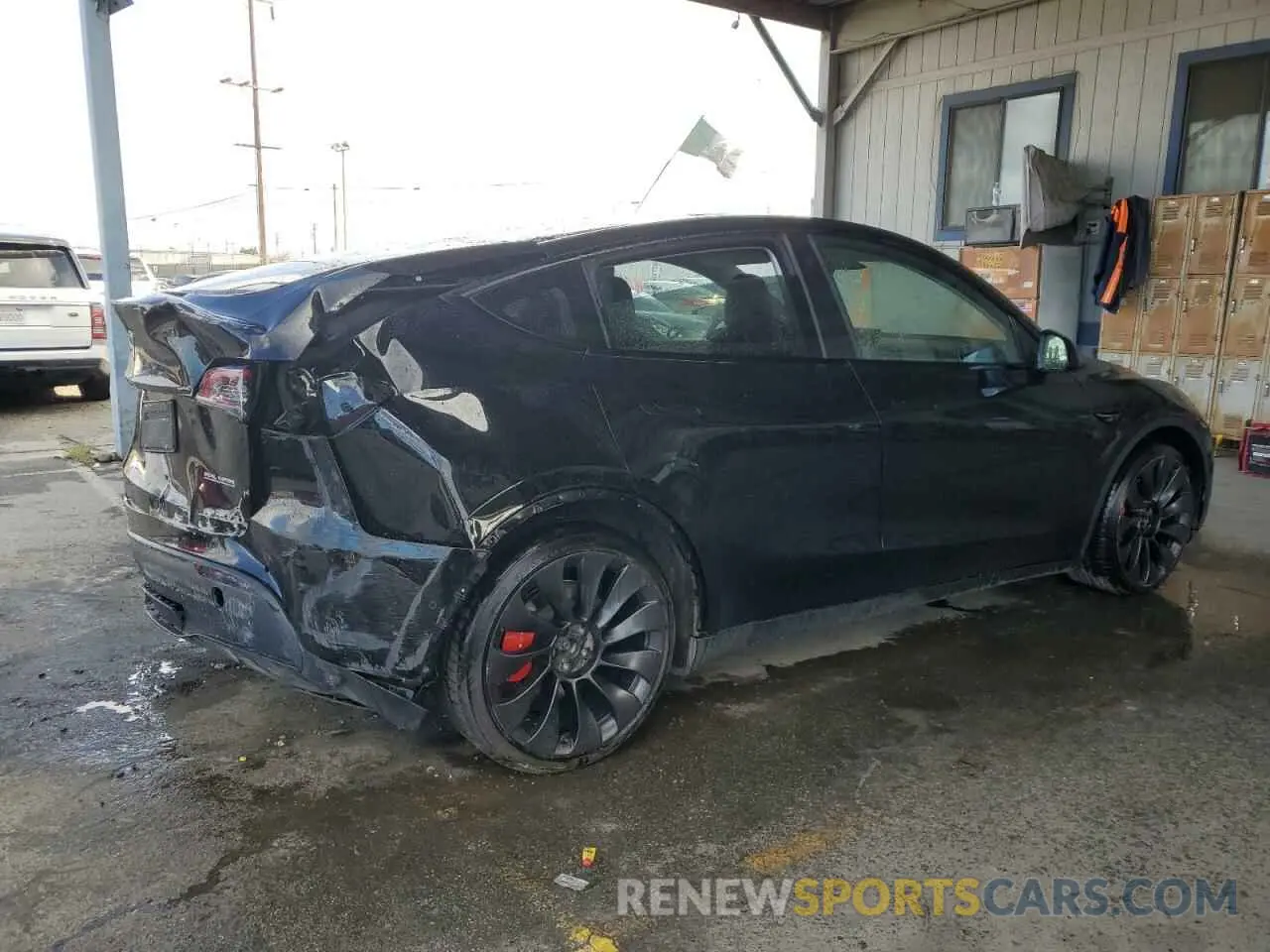 3 fotografías del automóvil dañado 7SAYGDEFXNF554631 TESLA MODEL Y 2022