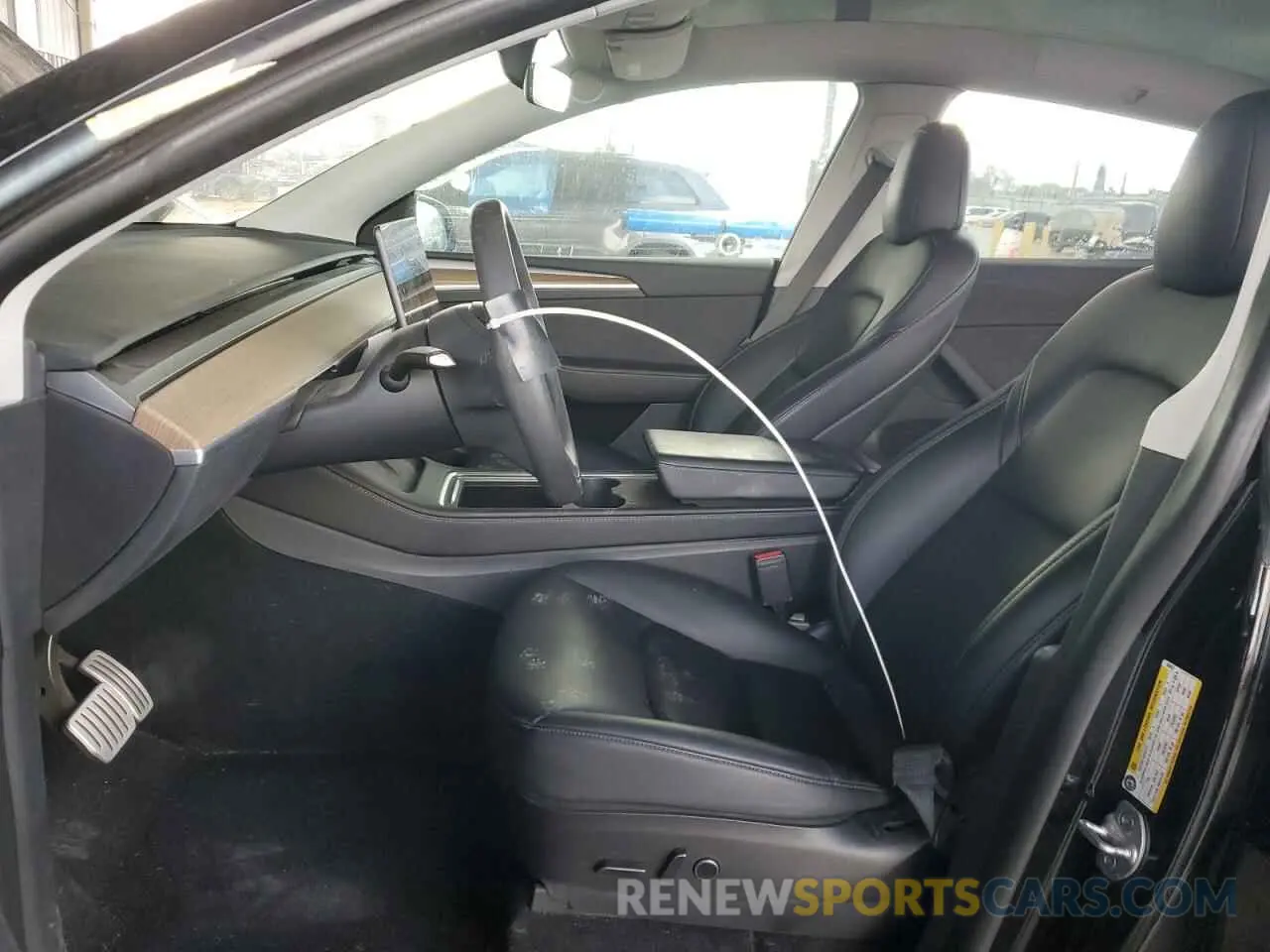 7 fotografías del automóvil dañado 7SAYGDEFXNF554631 TESLA MODEL Y 2022