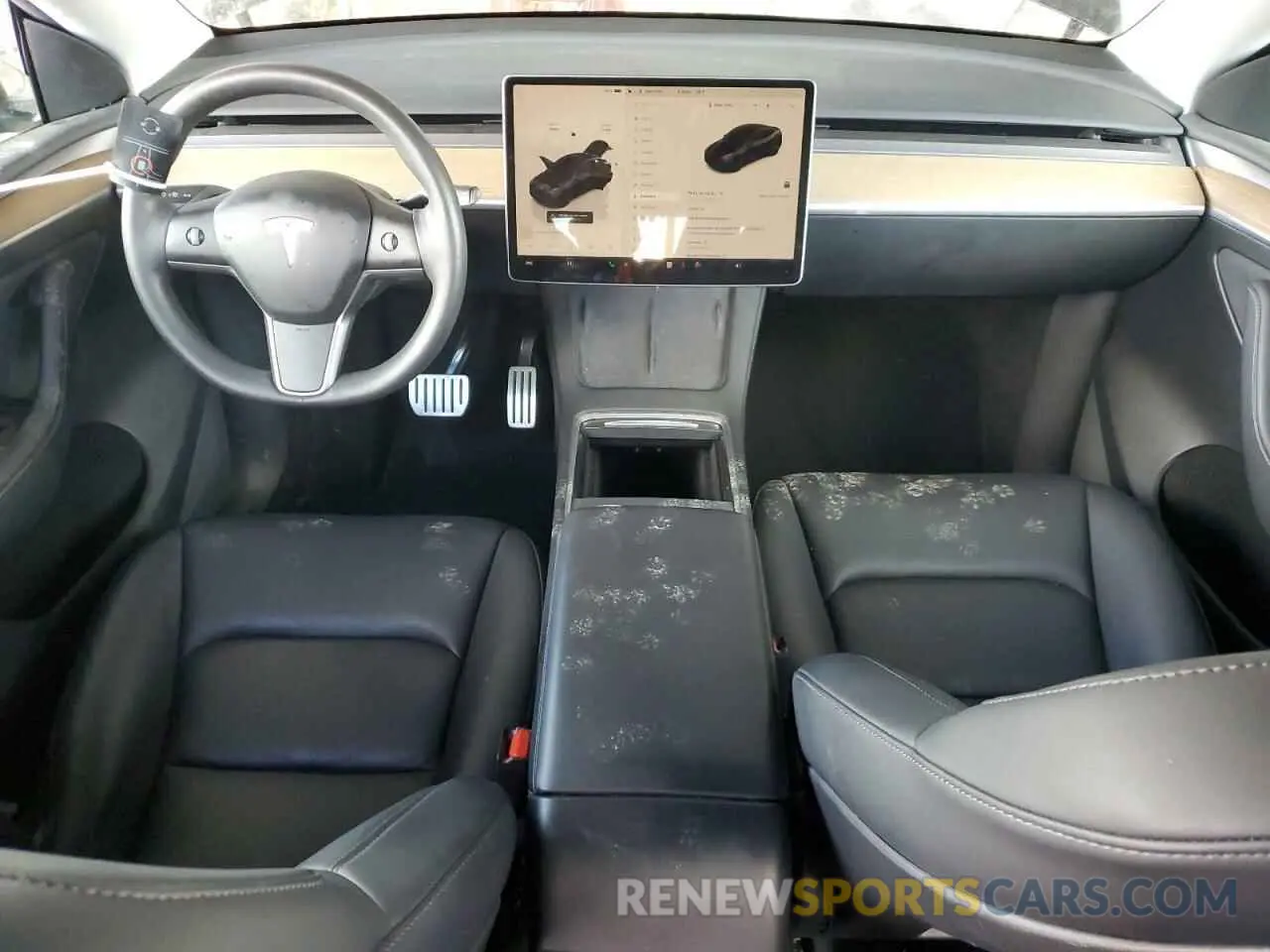 8 fotografías del automóvil dañado 7SAYGDEFXNF554631 TESLA MODEL Y 2022
