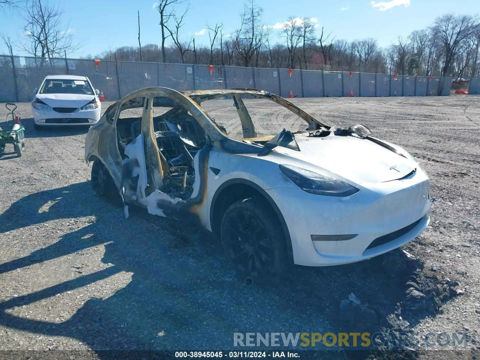 1 fotografías del automóvil dañado 7SAYGAEE0PF591258 TESLA MODEL Y 2023