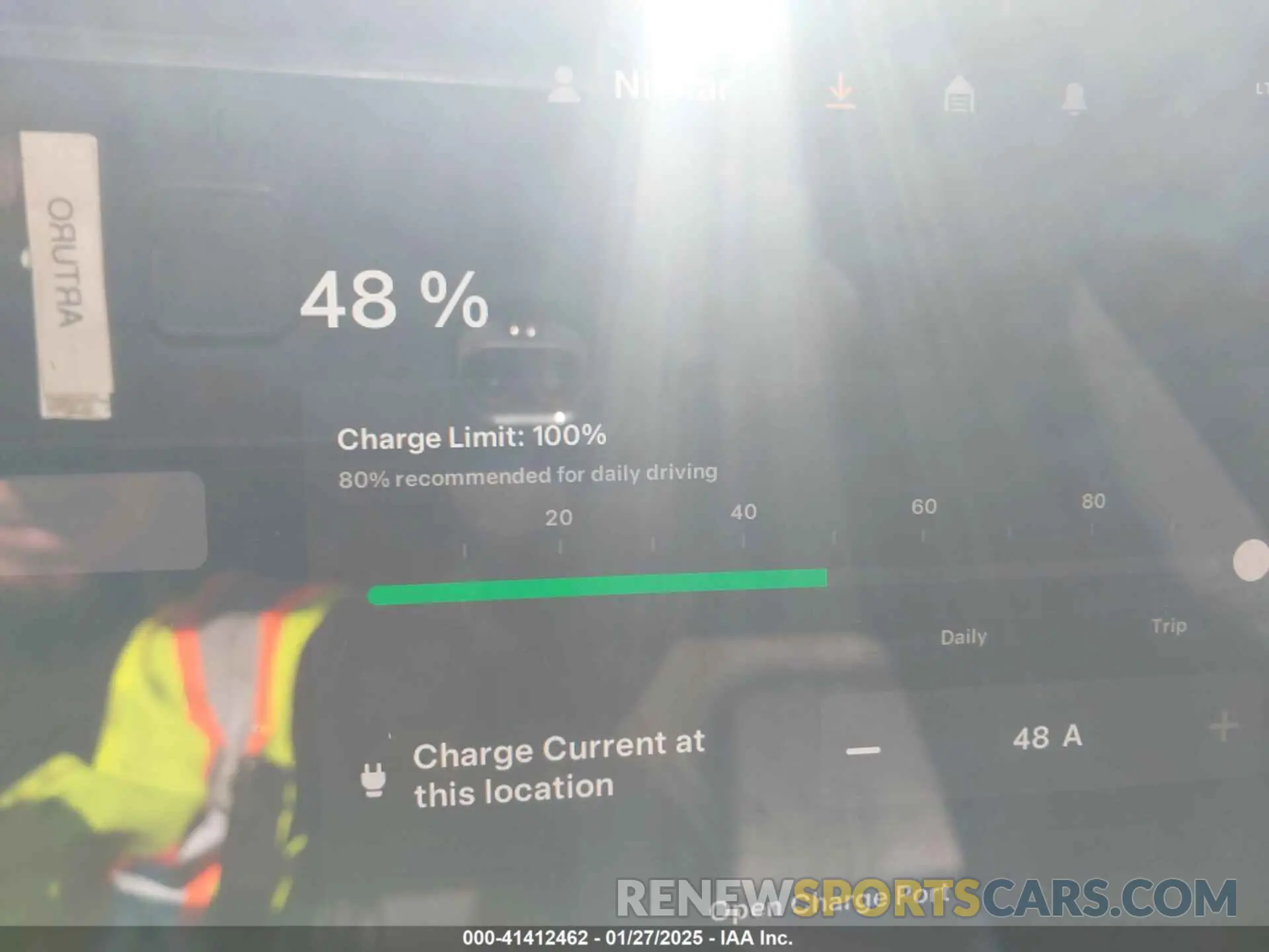 18 fotografías del automóvil dañado 7SAYGAEE0PF612822 TESLA MODEL Y 2023