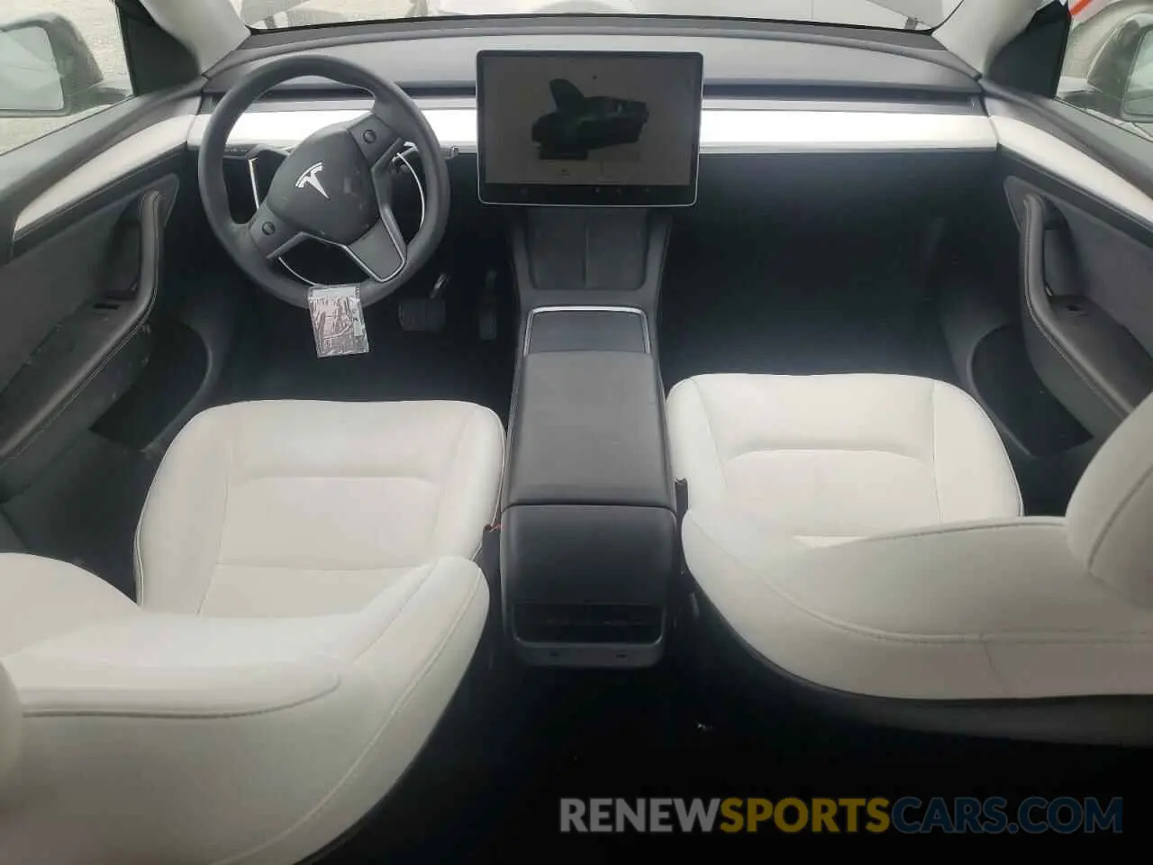 8 fotografías del automóvil dañado 7SAYGAEE0PF642810 TESLA MODEL Y 2023