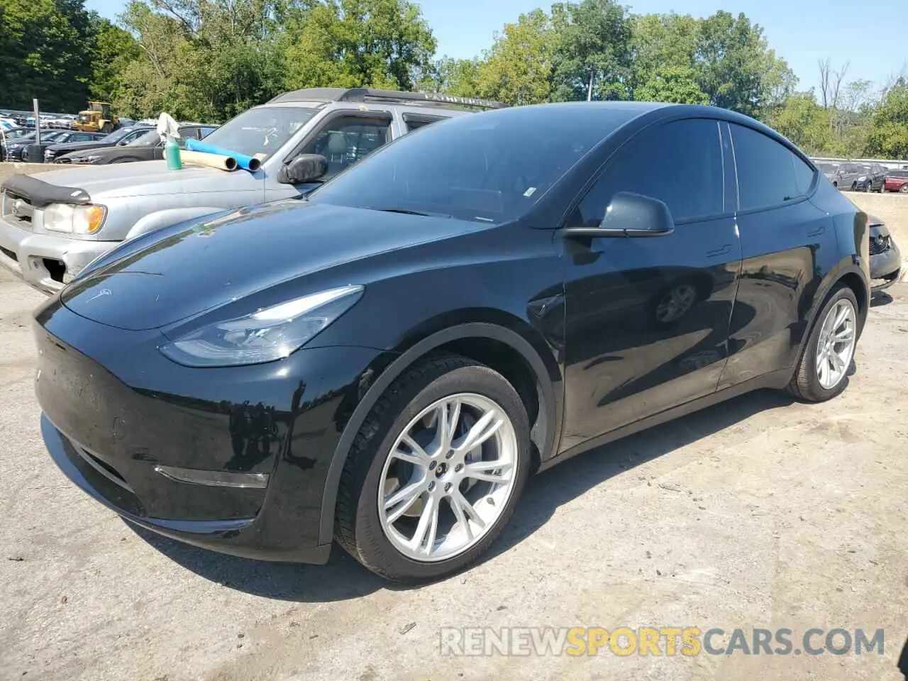 1 fotografías del automóvil dañado 7SAYGAEE0PF925563 TESLA MODEL Y 2023