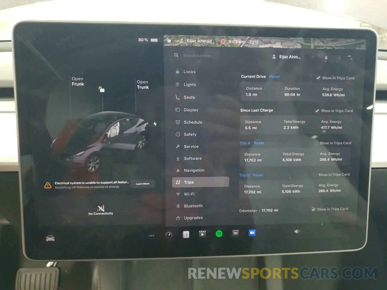 9 fotografías del automóvil dañado 7SAYGAEE0PF948454 TESLA MODEL Y 2023