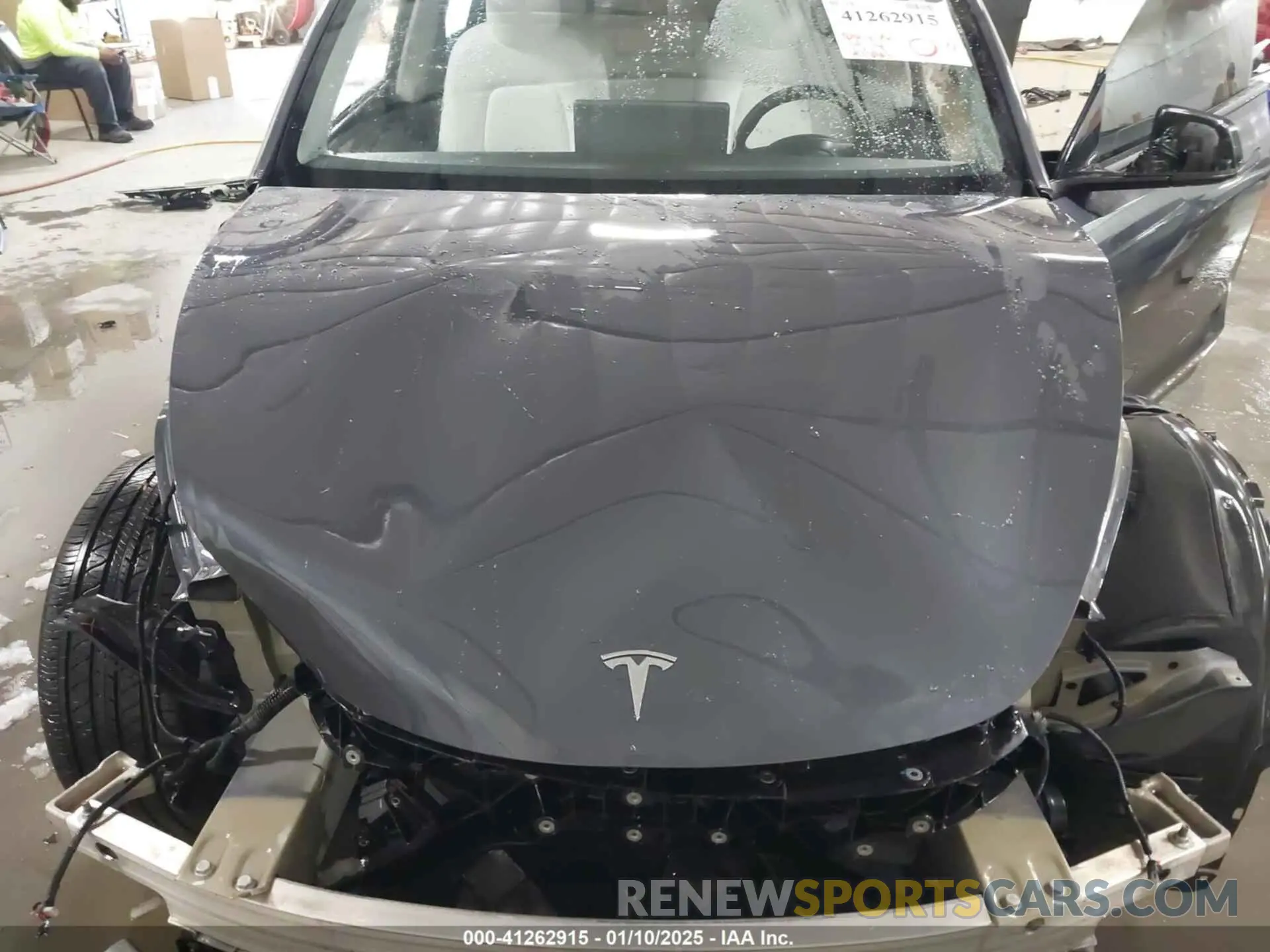 10 fotografías del automóvil dañado 7SAYGAEE1PF586232 TESLA MODEL Y 2023