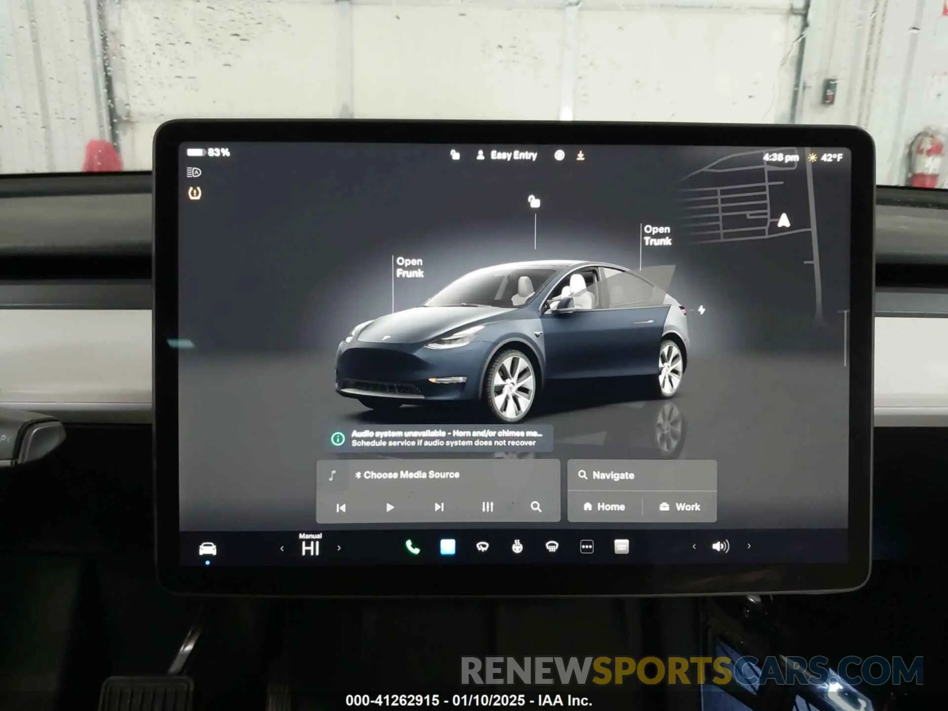 19 fotografías del automóvil dañado 7SAYGAEE1PF586232 TESLA MODEL Y 2023