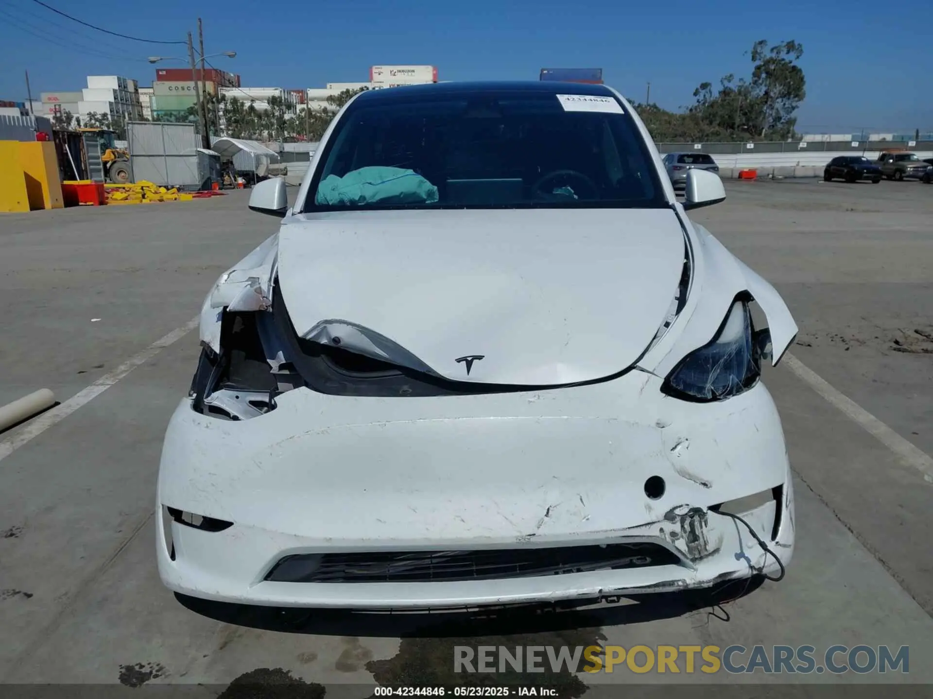 12 fotografías del automóvil dañado 7SAYGAEE1PF637017 TESLA MODEL Y 2023