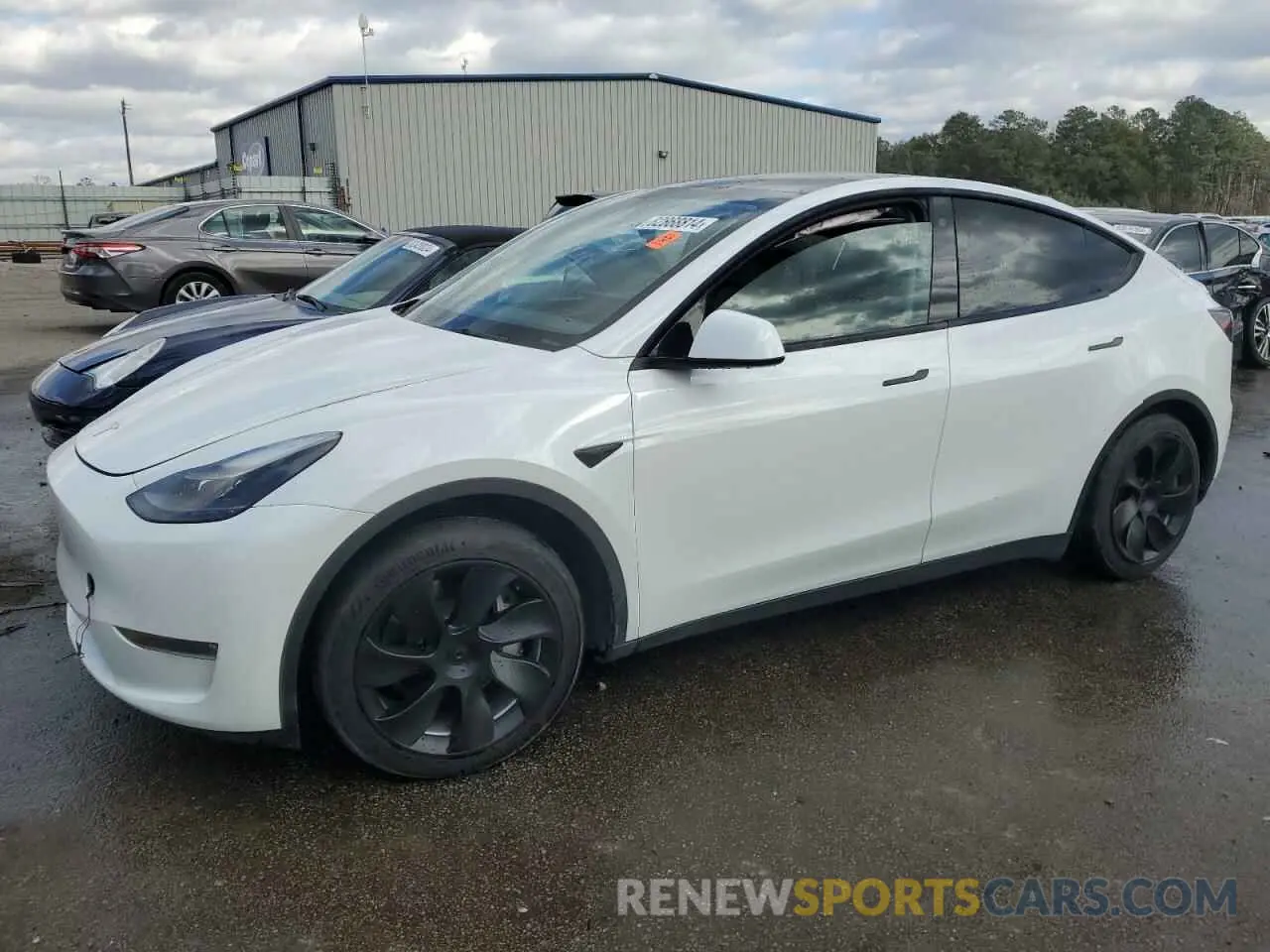 1 fotografías del automóvil dañado 7SAYGAEE2PF607427 TESLA MODEL Y 2023