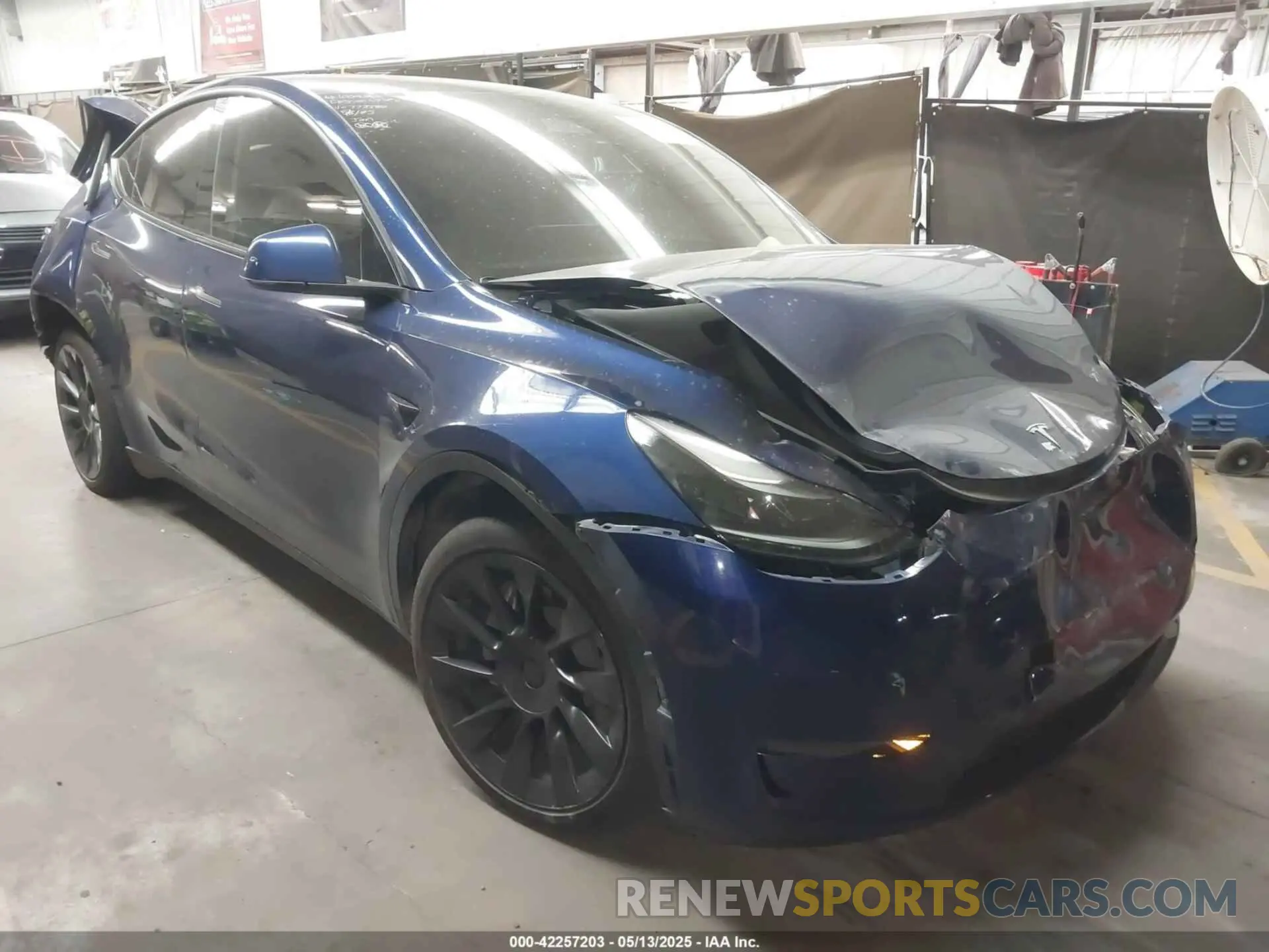 1 fotografías del automóvil dañado 7SAYGAEE2PF773382 TESLA MODEL Y 2023