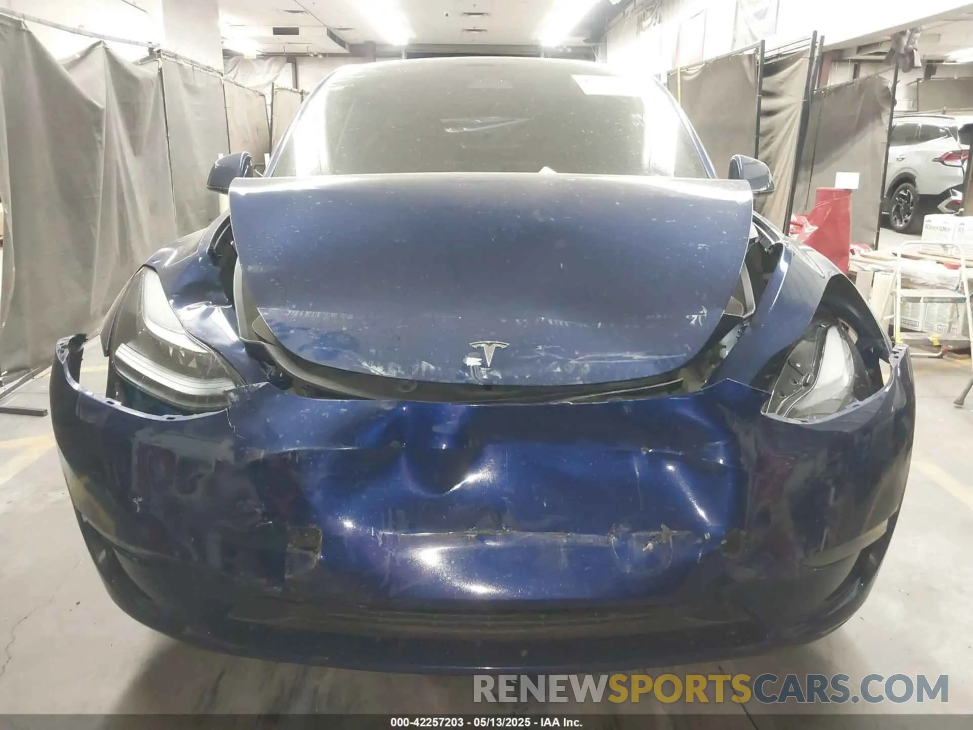 11 fotografías del automóvil dañado 7SAYGAEE2PF773382 TESLA MODEL Y 2023