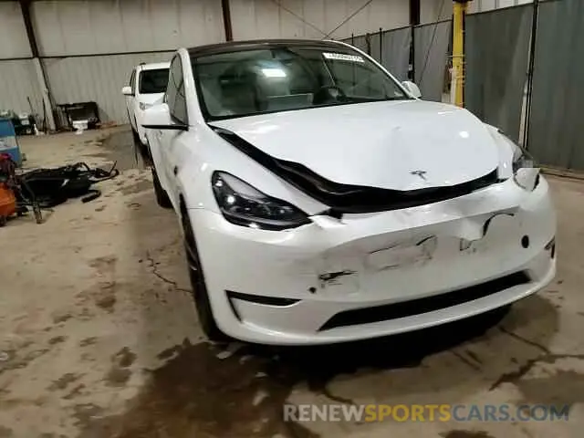 14 fotografías del automóvil dañado 7SAYGAEE2PF873577 TESLA MODEL Y 2023