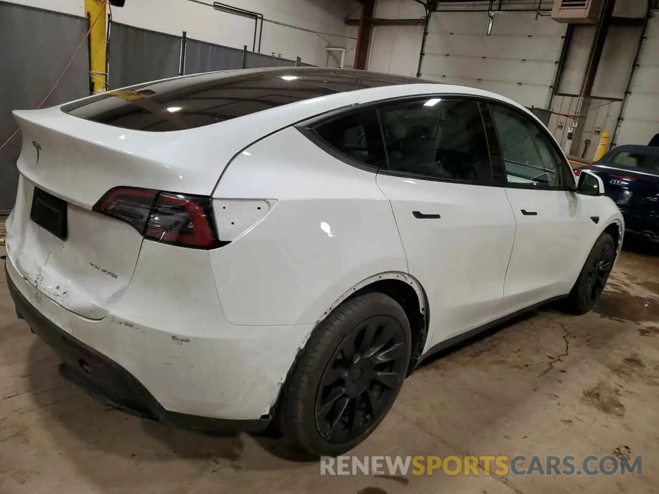 3 fotografías del automóvil dañado 7SAYGAEE2PF873577 TESLA MODEL Y 2023