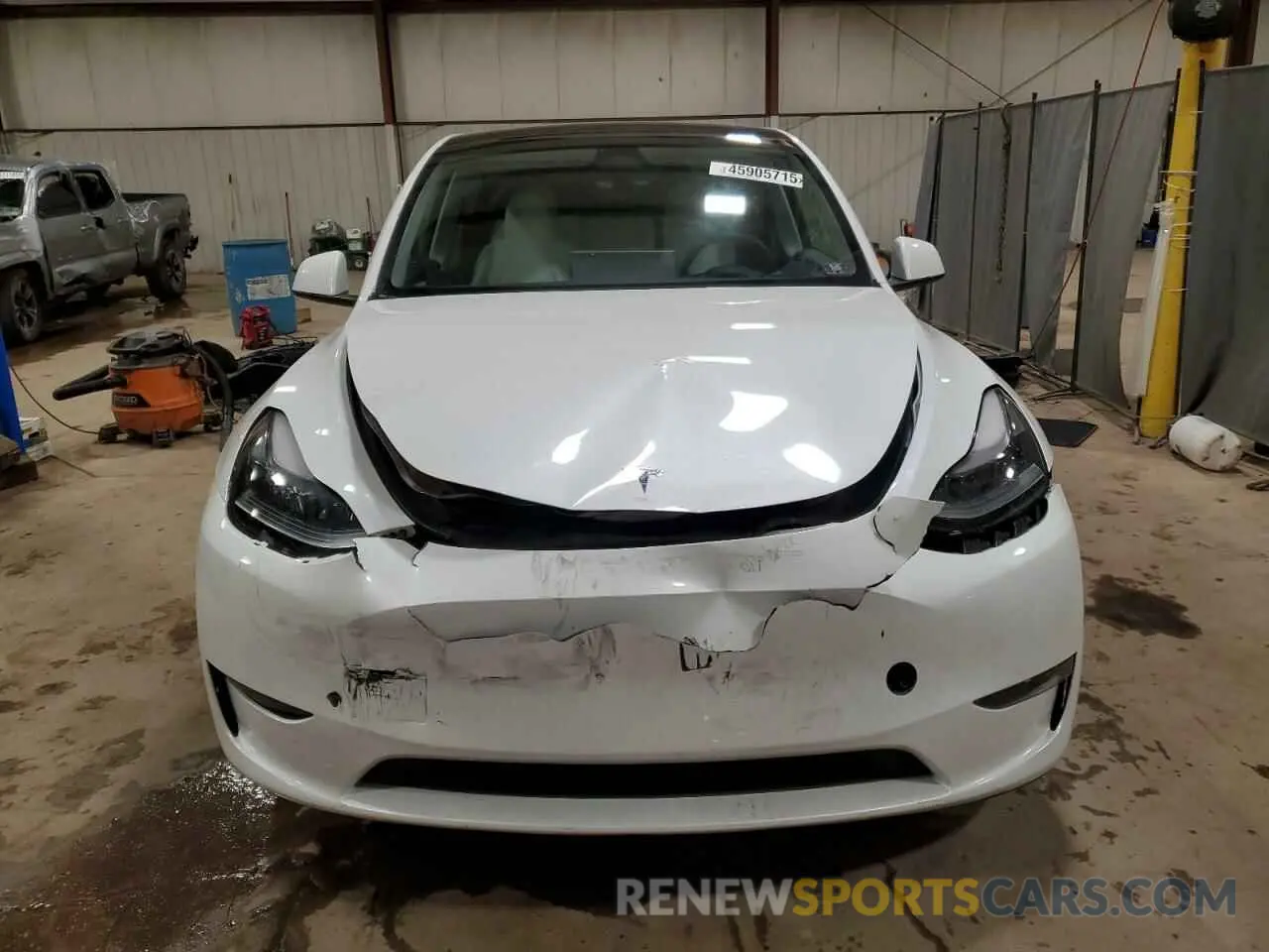 5 fotografías del automóvil dañado 7SAYGAEE2PF873577 TESLA MODEL Y 2023