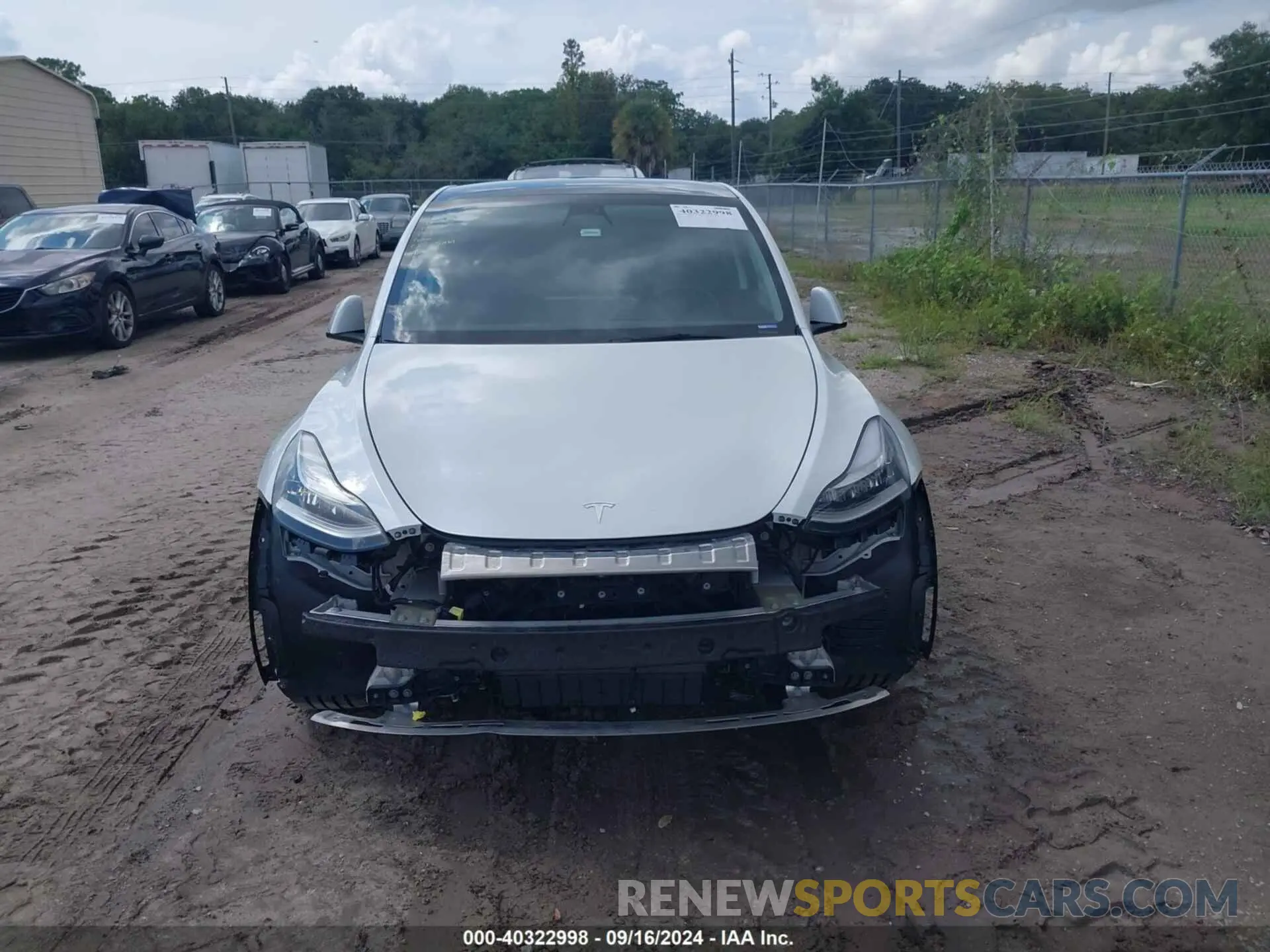 6 fotografías del automóvil dañado 7SAYGAEE3PF589584 TESLA MODEL Y 2023