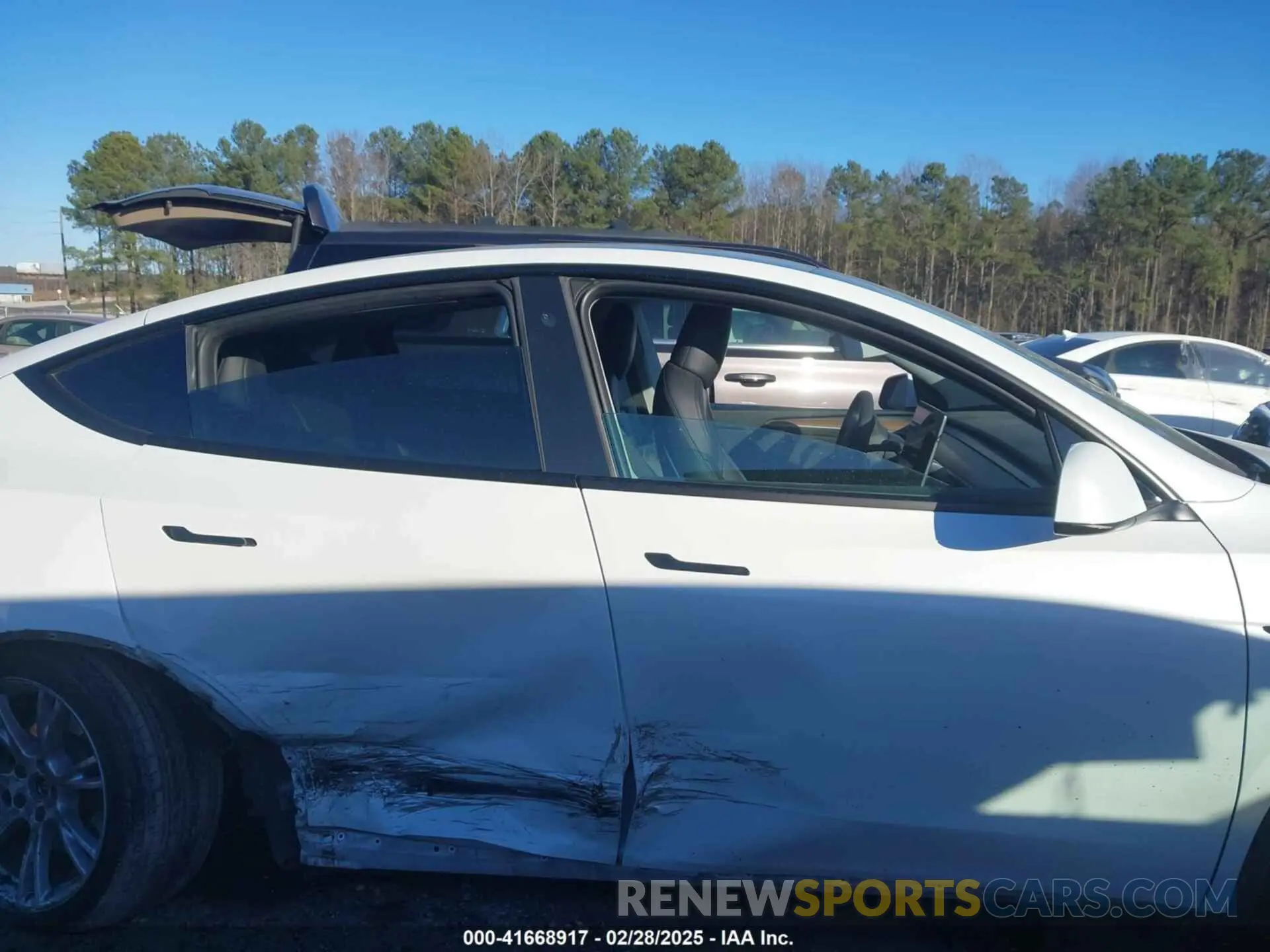 14 fotografías del automóvil dañado 7SAYGAEE3PF753657 TESLA MODEL Y 2023