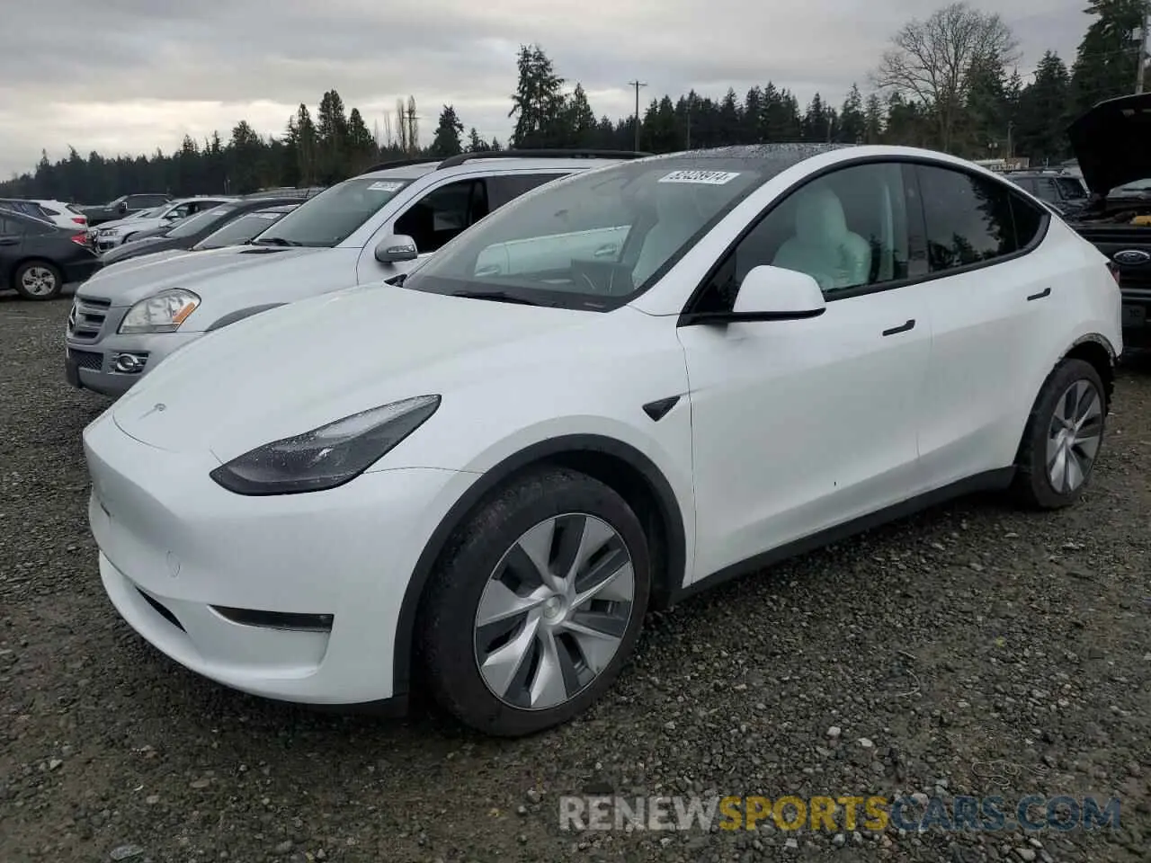1 fotografías del automóvil dañado 7SAYGAEE3PF811654 TESLA MODEL Y 2023