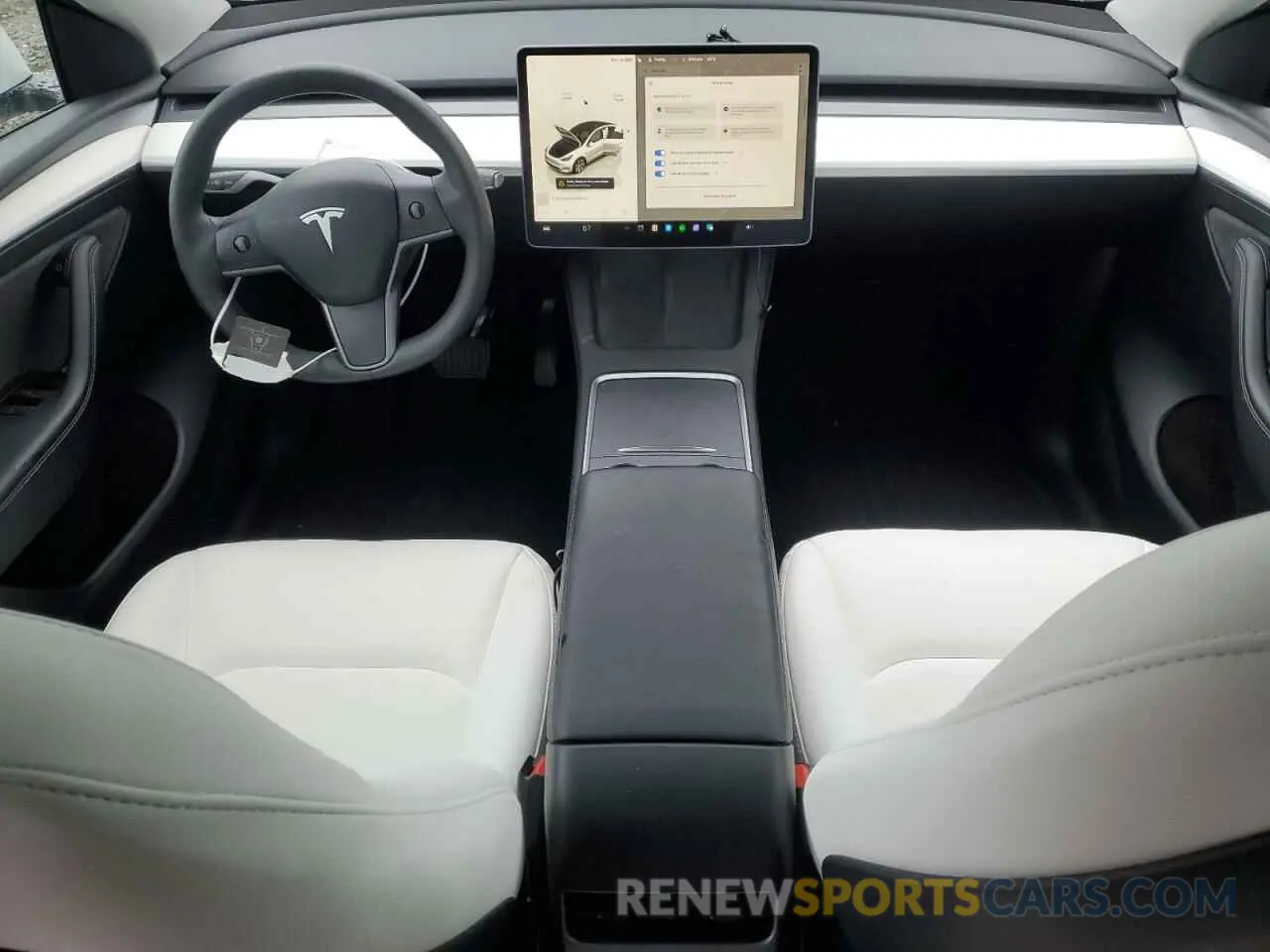 8 fotografías del automóvil dañado 7SAYGAEE3PF811654 TESLA MODEL Y 2023