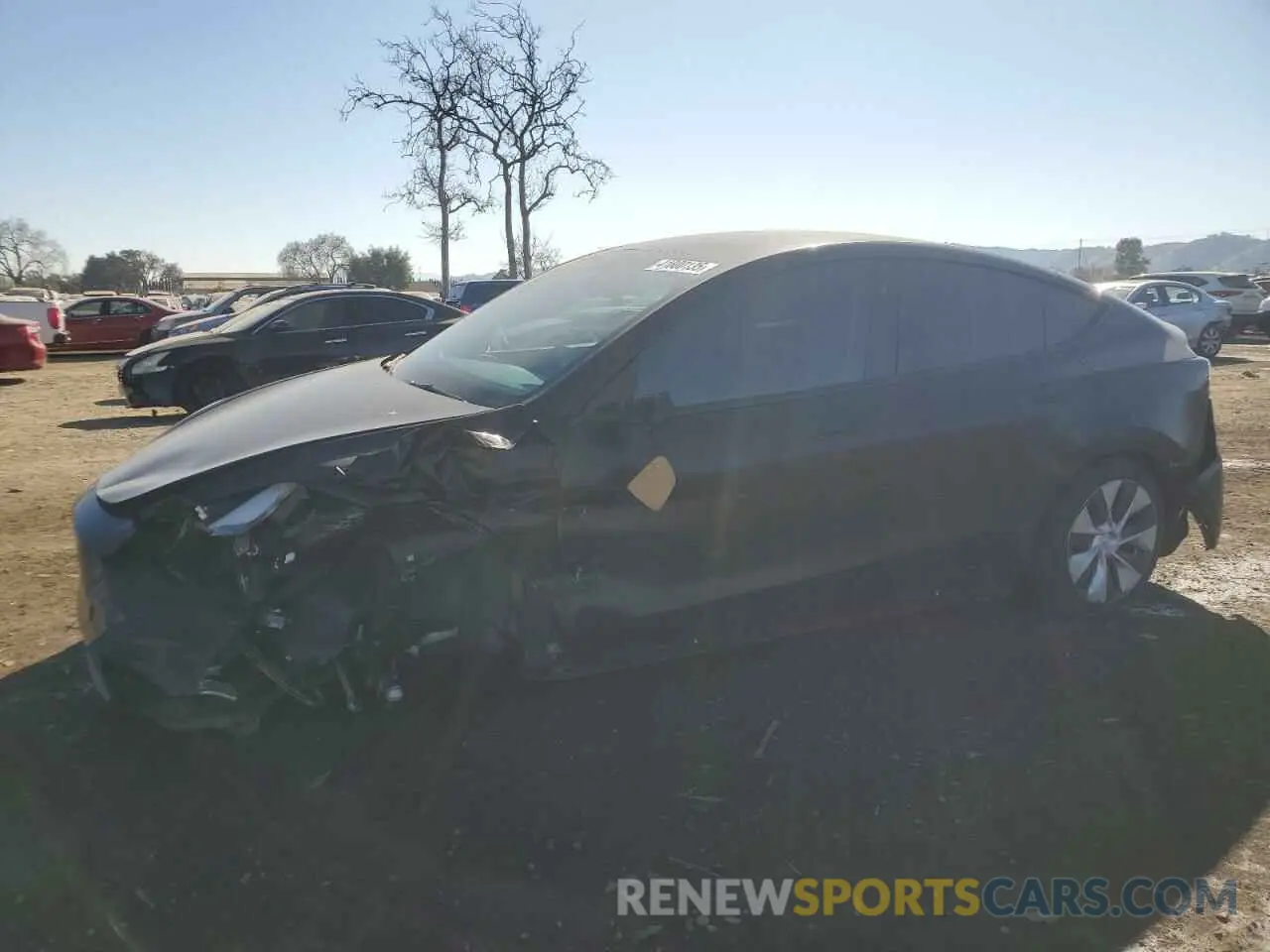 1 fotografías del automóvil dañado 7SAYGAEE3PF833458 TESLA MODEL Y 2023