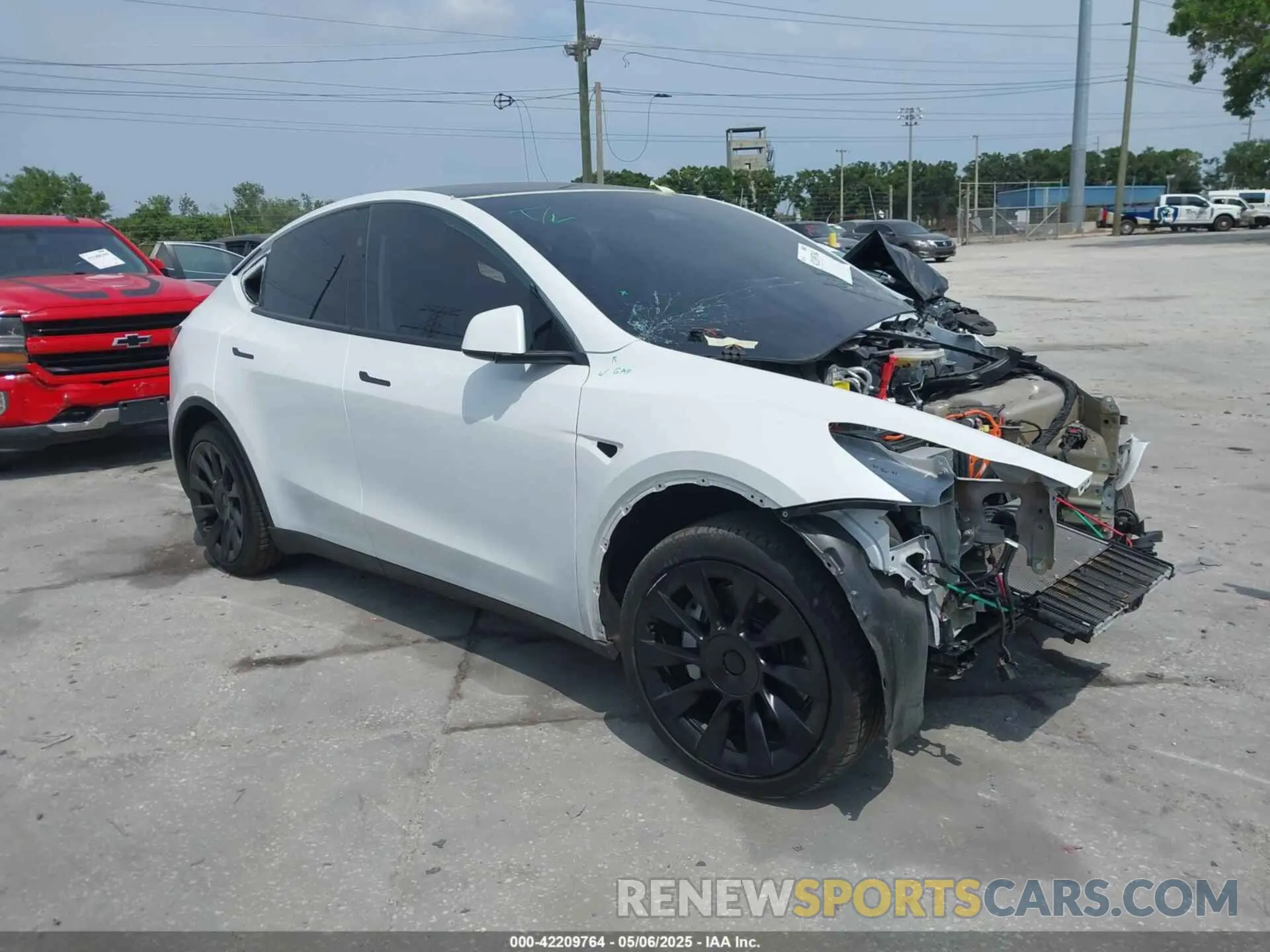 1 fotografías del automóvil dañado 7SAYGAEE3PF907784 TESLA MODEL Y 2023
