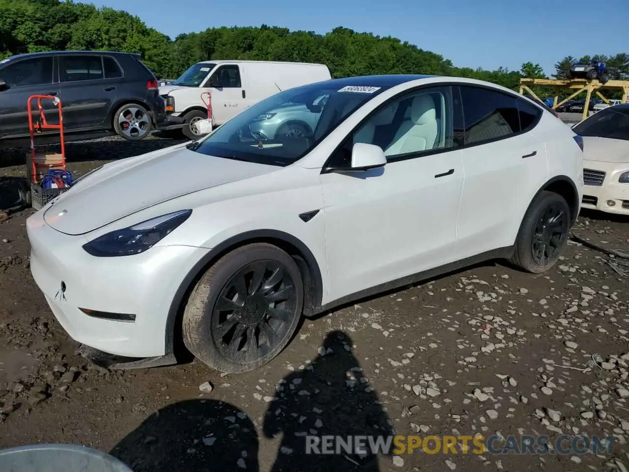 1 fotografías del automóvil dañado 7SAYGAEE3PF958542 TESLA MODEL Y 2023