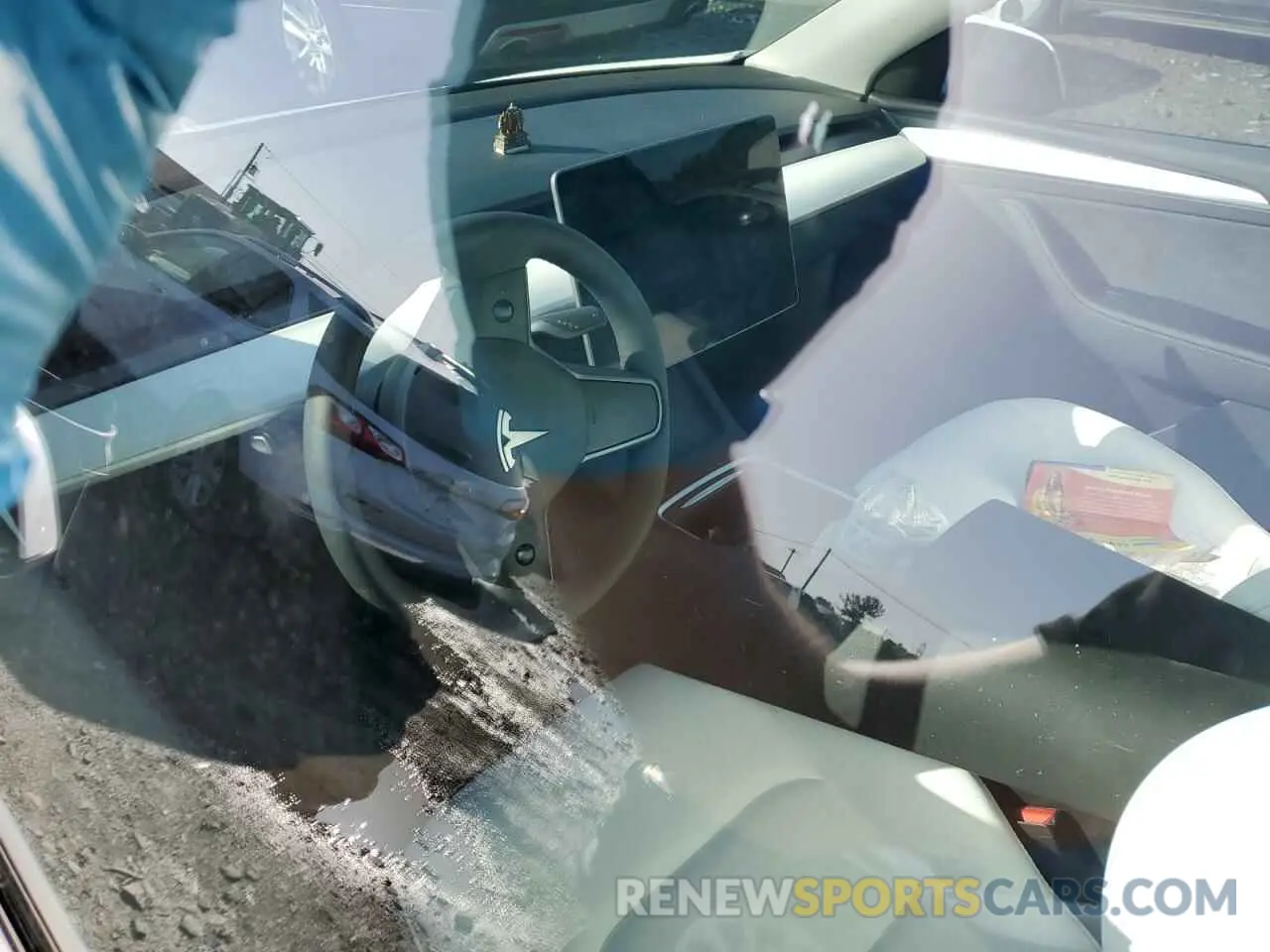 9 fotografías del automóvil dañado 7SAYGAEE3PF958542 TESLA MODEL Y 2023