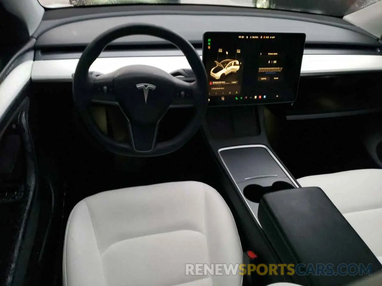 8 fotografías del automóvil dañado 7SAYGAEE4PF599993 TESLA MODEL Y 2023