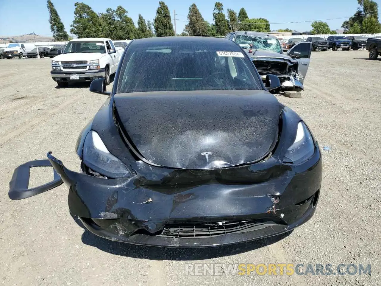 5 fotografías del automóvil dañado 7SAYGAEE4PF695123 TESLA MODEL Y 2023