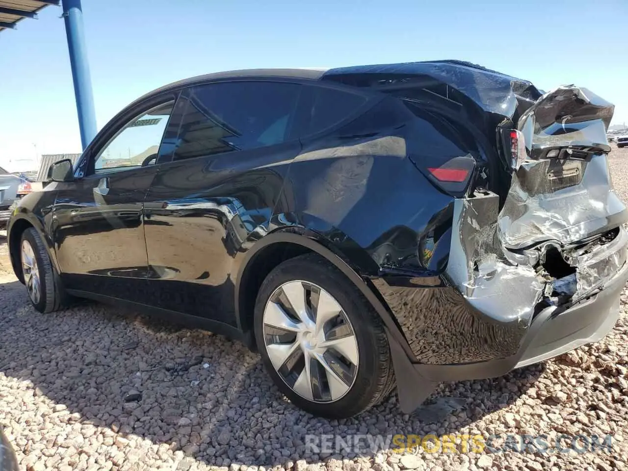 2 fotografías del automóvil dañado 7SAYGAEE4PF738942 TESLA MODEL Y 2023