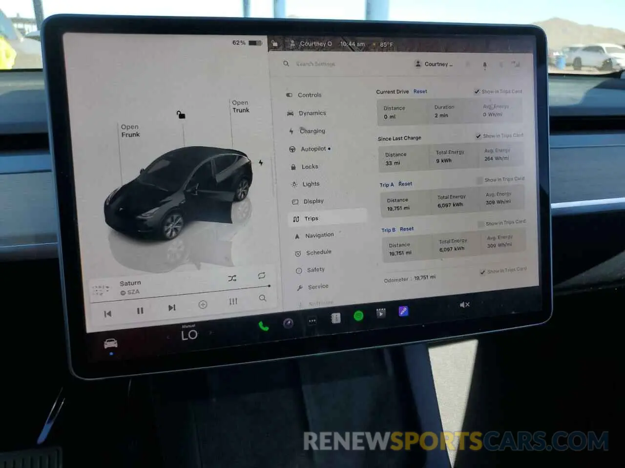9 fotografías del automóvil dañado 7SAYGAEE4PF738942 TESLA MODEL Y 2023