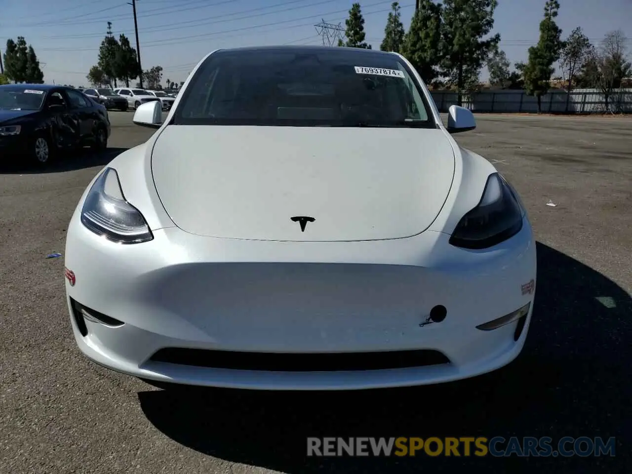 5 fotografías del automóvil dañado 7SAYGAEE4PF786487 TESLA MODEL Y 2023