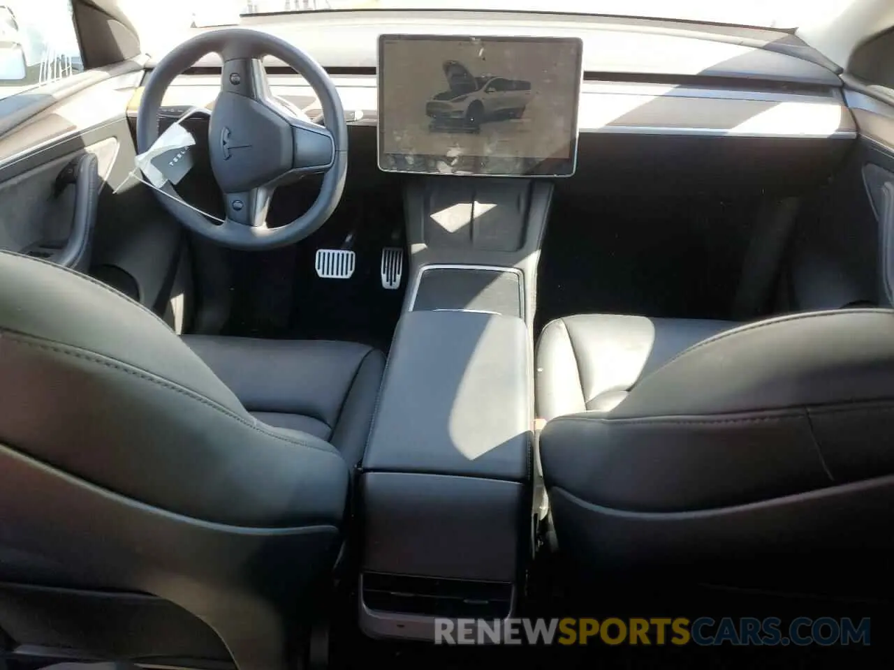 8 fotografías del automóvil dañado 7SAYGAEE4PF786487 TESLA MODEL Y 2023