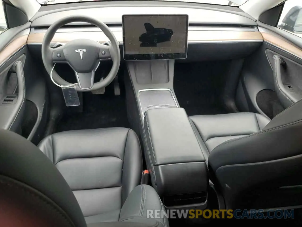 8 fotografías del automóvil dañado 7SAYGAEE4PF879736 TESLA MODEL Y 2023