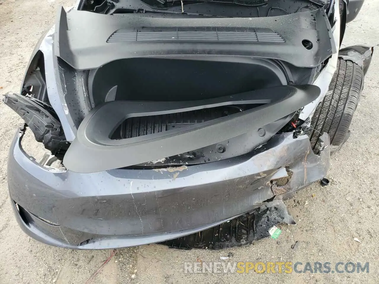 12 fotografías del automóvil dañado 7SAYGAEE4PF966567 TESLA MODEL Y 2023