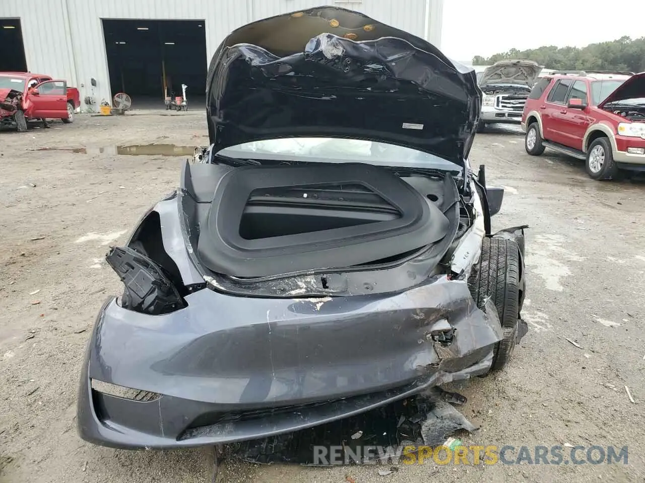 5 fotografías del automóvil dañado 7SAYGAEE4PF966567 TESLA MODEL Y 2023
