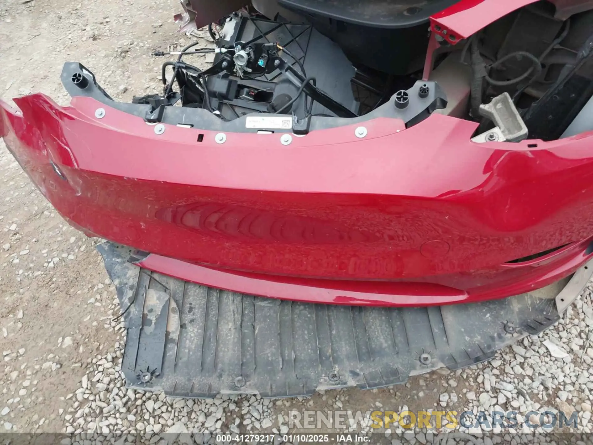 12 fotografías del automóvil dañado 7SAYGAEE5PF615828 TESLA MODEL Y 2023