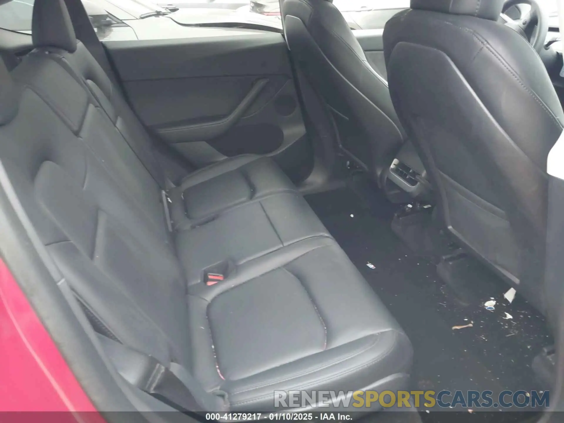 8 fotografías del automóvil dañado 7SAYGAEE5PF615828 TESLA MODEL Y 2023