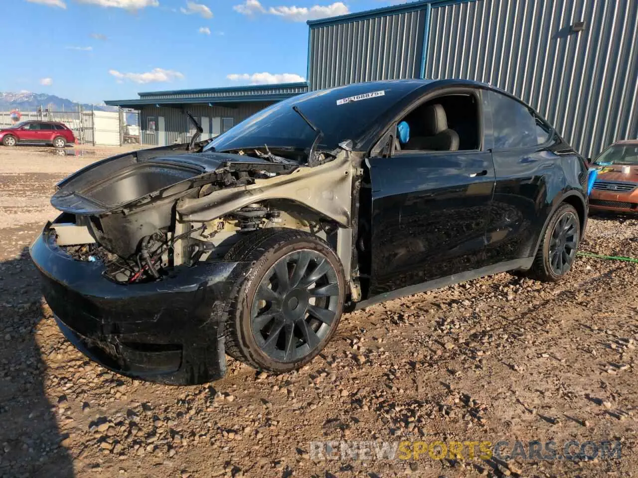 1 fotografías del automóvil dañado 7SAYGAEE5PF711801 TESLA MODEL Y 2023