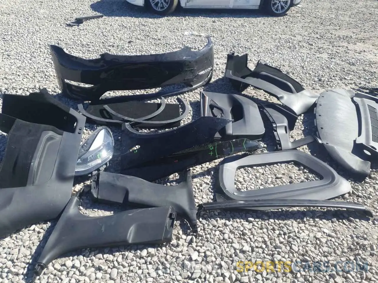 12 fotografías del automóvil dañado 7SAYGAEE5PF711801 TESLA MODEL Y 2023