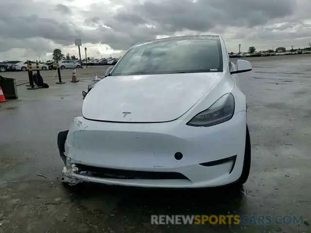 11 fotografías del automóvil dañado 7SAYGAEE5PF743079 TESLA MODEL Y 2023