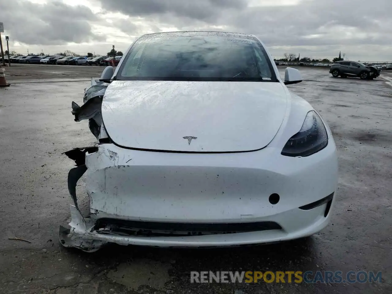 5 fotografías del automóvil dañado 7SAYGAEE5PF743079 TESLA MODEL Y 2023