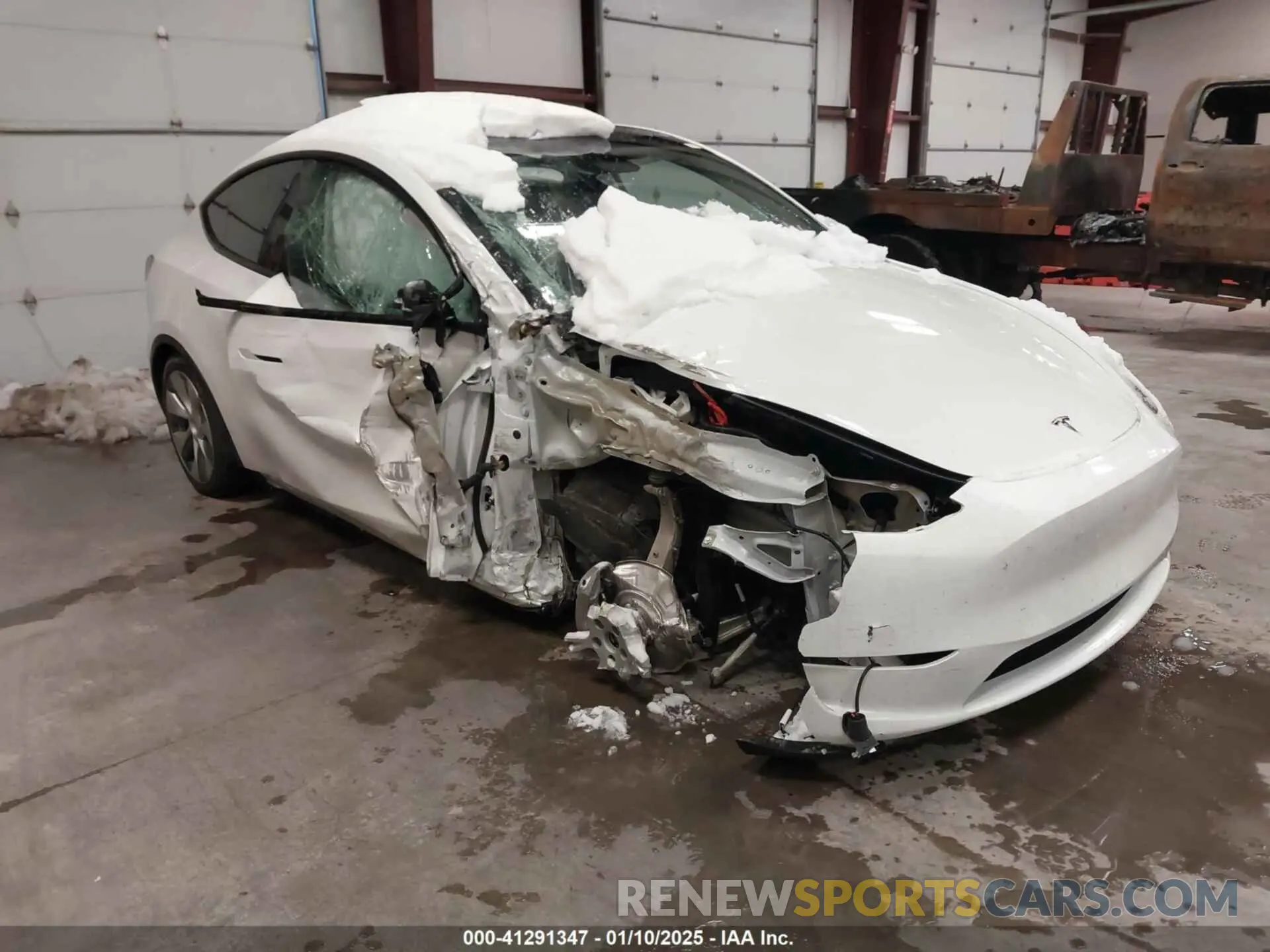 1 fotografías del automóvil dañado 7SAYGAEE5PF776101 TESLA MODEL Y 2023