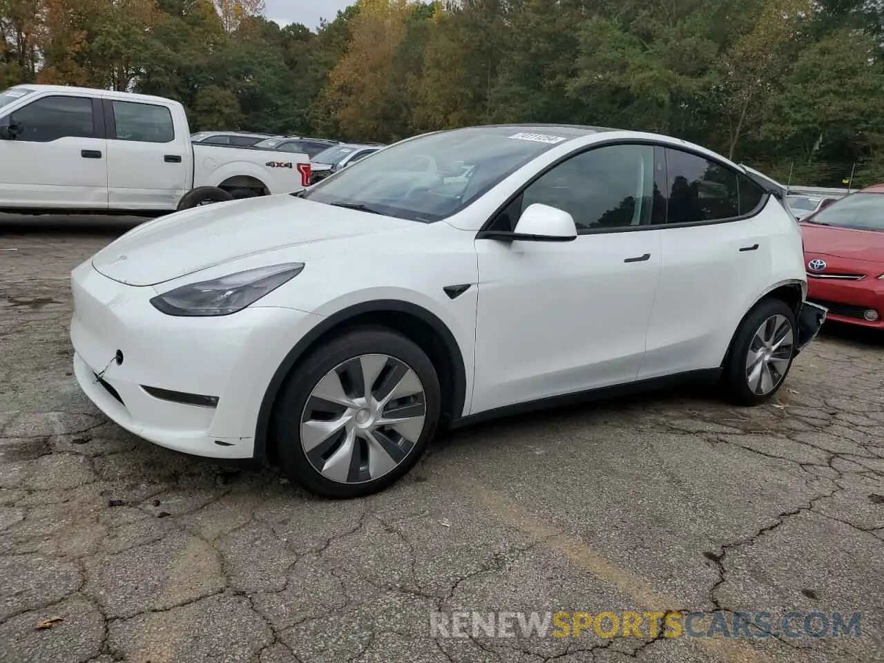 1 fotografías del automóvil dañado 7SAYGAEE5PF799717 TESLA MODEL Y 2023