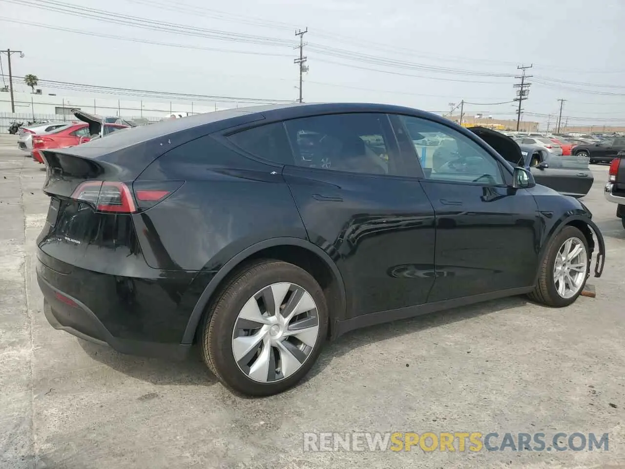 3 fotografías del automóvil dañado 7SAYGAEE5PF894603 TESLA MODEL Y 2023