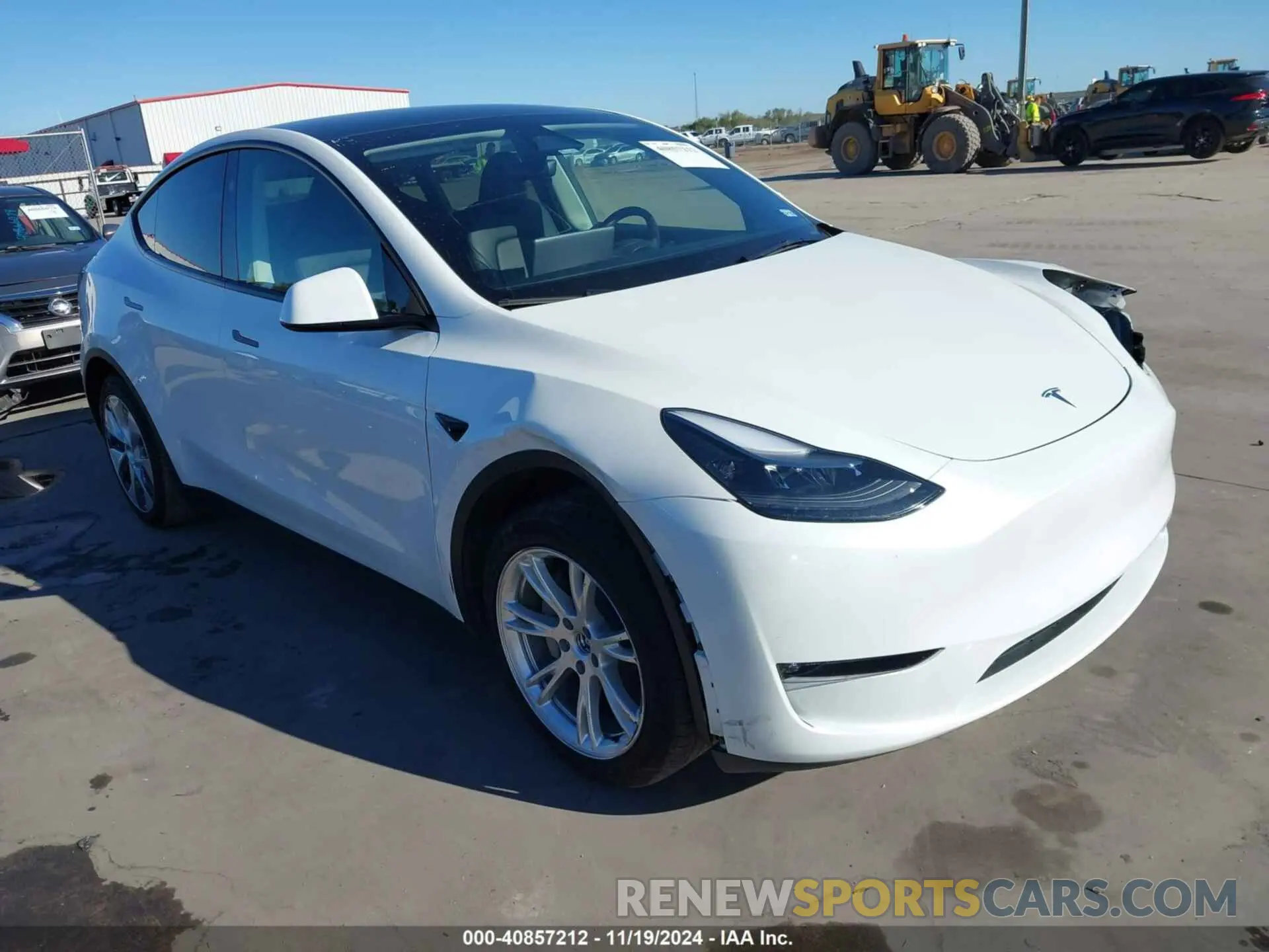 1 fotografías del automóvil dañado 7SAYGAEE5PF904904 TESLA MODEL Y 2023