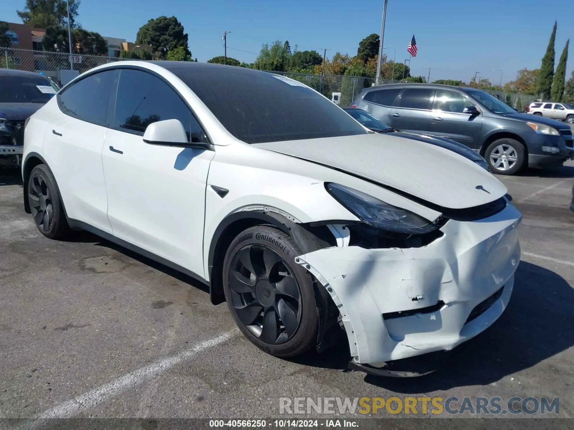1 fotografías del automóvil dañado 7SAYGAEE6PF611528 TESLA MODEL Y 2023
