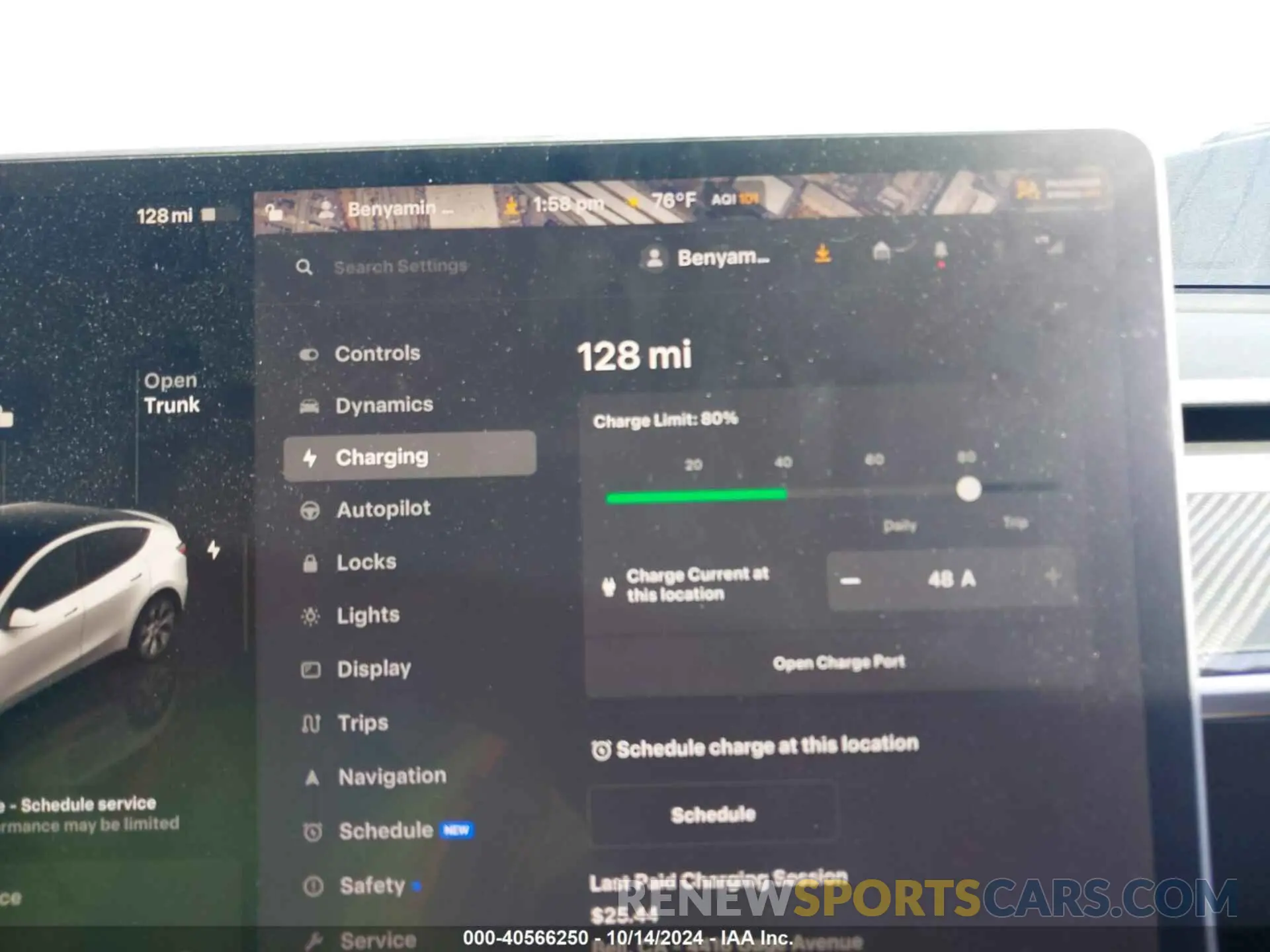17 fotografías del automóvil dañado 7SAYGAEE6PF611528 TESLA MODEL Y 2023