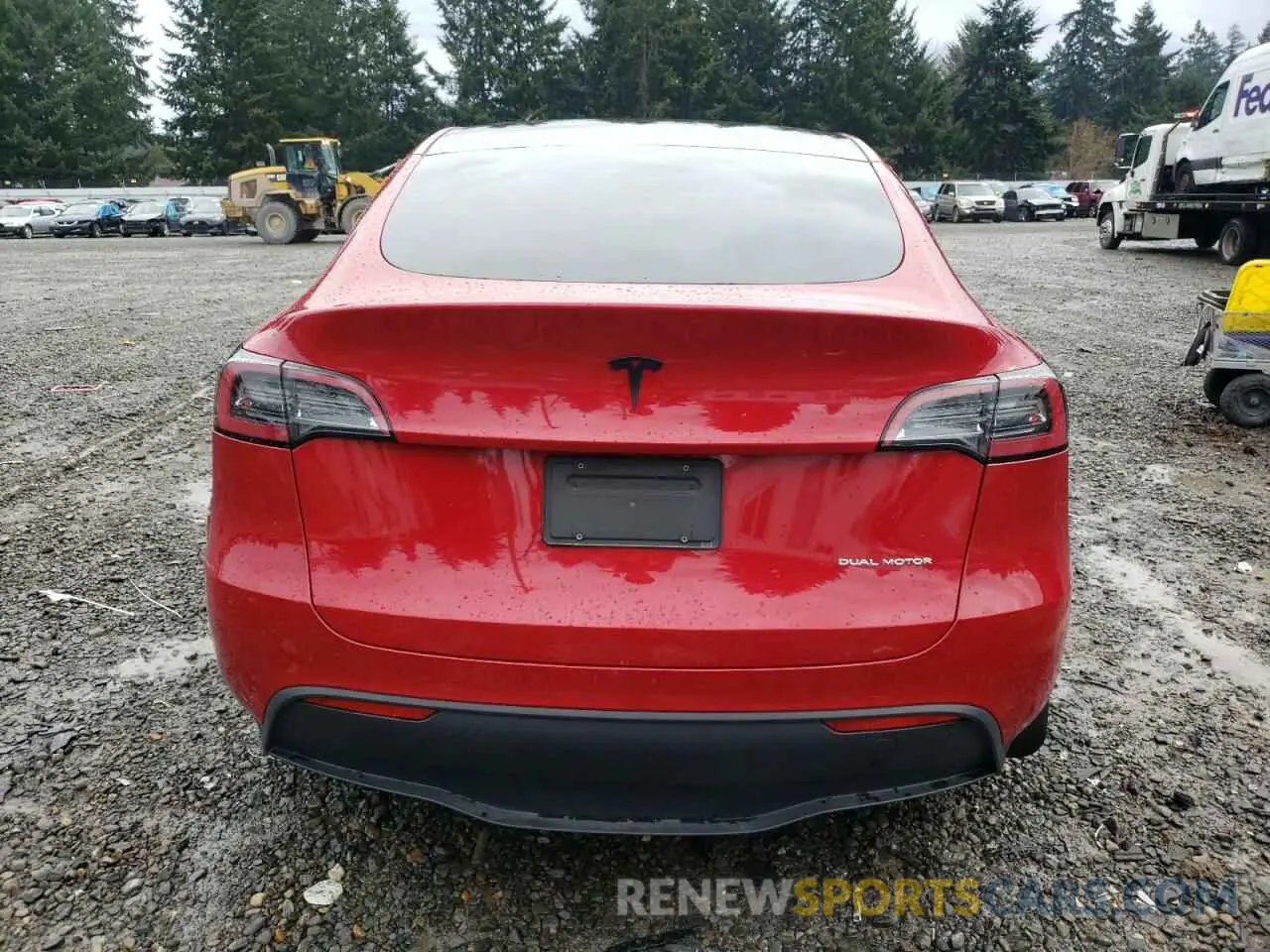 6 fotografías del automóvil dañado 7SAYGAEE6PF639779 TESLA MODEL Y 2023